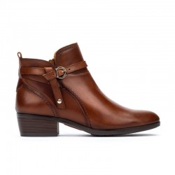 Botines Planos Mujer Pikolinos W1U-8901 Cuero