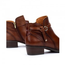 Botines Planos Mujer Pikolinos W1U-8901 Cuero