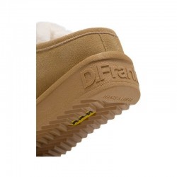 Zapatos Casual Mujer D.franklin Nordic Clog Tan Cuero