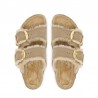 Sandalias Planas Mujer Birkenstock Arizona Shearlg Marron