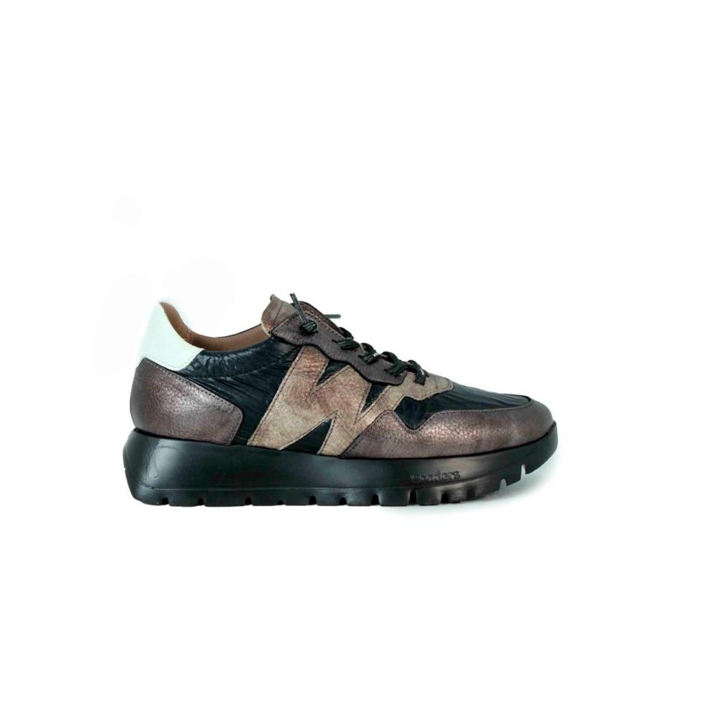 Sneakers Mujer Wonders 2491 Negro