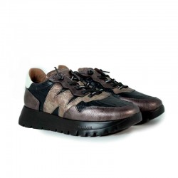Sneakers Mujer Wonders 2491 Negro