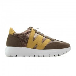 Sneakers Mujer Wonders 2476 Oro