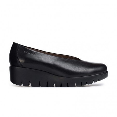 Zapatos Casual Mujer Wonders 33100 Negro