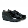 Zapatos Casual Mujer Wonders 33340 Negro
