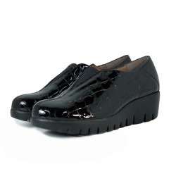 Zapatos Casual Mujer Wonders 33340 Negro