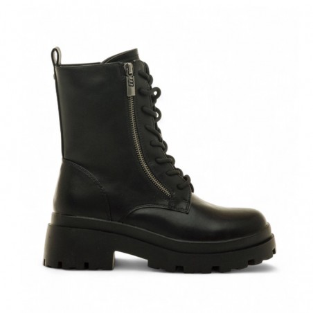 Botines Planos Mujer Mustang 54587 Negro