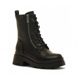 Botines Planos Mujer Mustang 54587 Negro