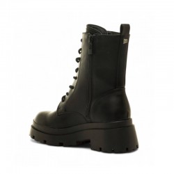 Botines Planos Mujer Mustang 54587 Negro