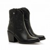 Botines de Tacón Mujer Mustang 59581 Negro