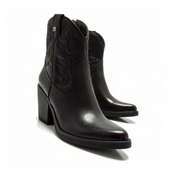Botines de Tacón Mujer Mustang 59581 Negro