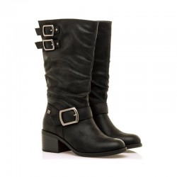 Botas de Tacón Mujer Mustang 54663 Negro