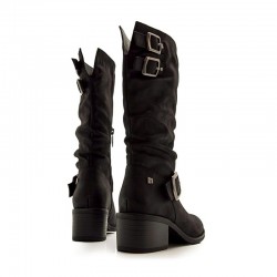 Botas de Tacón Mujer Mustang 54663 Negro