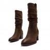 Botas de Tacón Mujer Mustang 59357 Marron