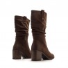 Botas de Tacón Mujer Mustang 59357 Marron