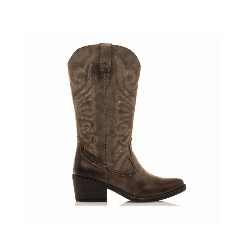 Botas de Tacón Mujer Mustang 59794 Marron