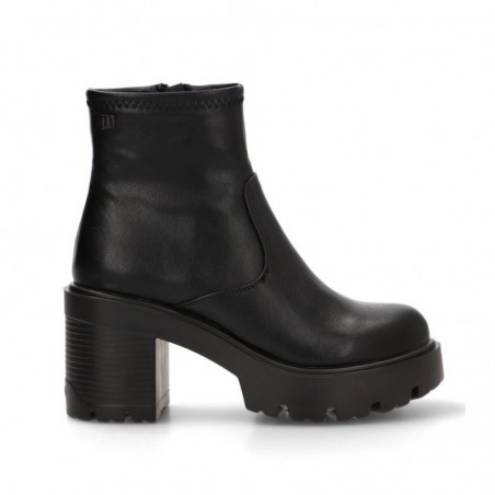 Botines de Tacón Mujer Mustang 59874 Negro