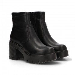 Botines de Tacón Mujer Mustang 59874 Negro