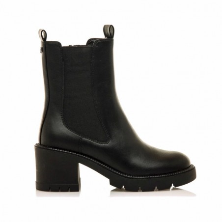 Botines de Tacón Mujer Mustang 55343 Negro