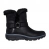 Botas Planas Mujer Skechers Slip-Ins Relaxed Fit Negro