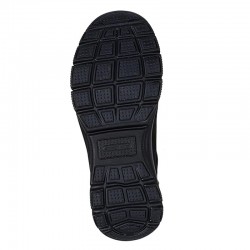 Botas Planas Mujer Skechers Slip-Ins Relaxed Fit Negro