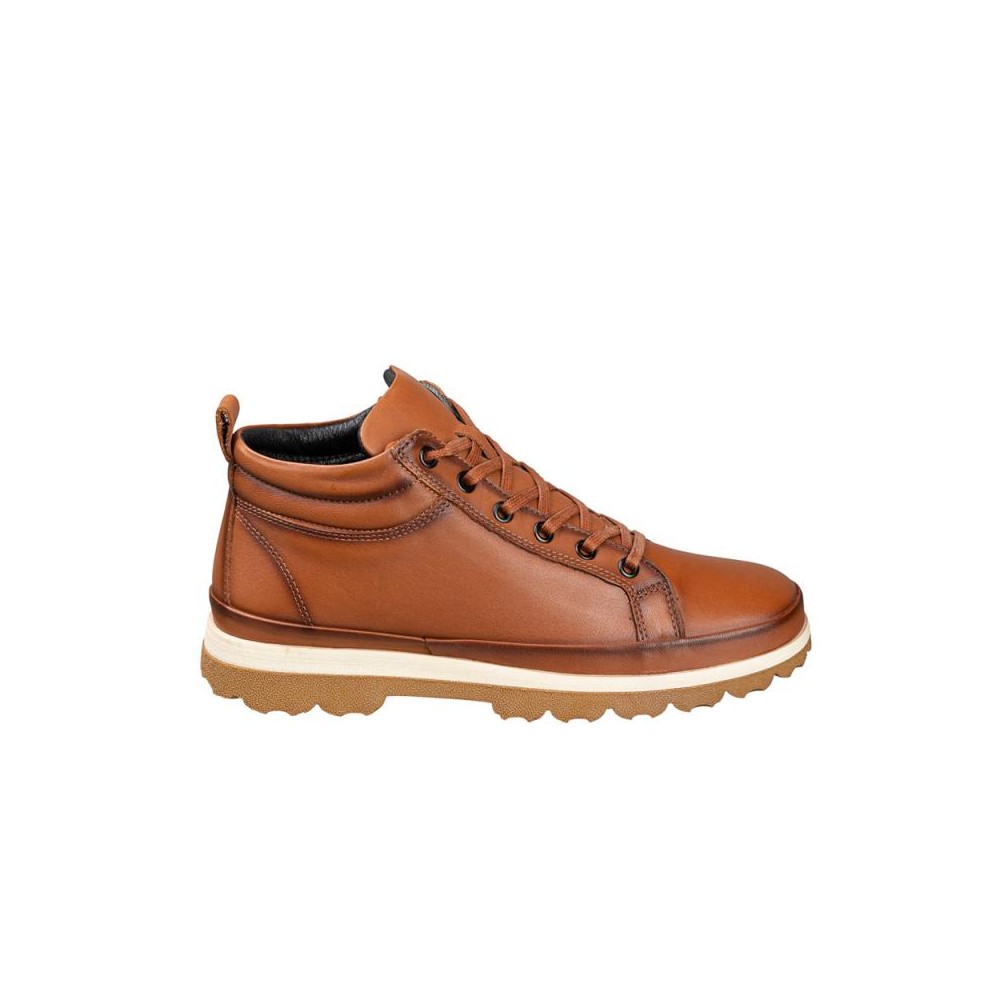 Botines Planos Mujer 48 Hours 2306 Cuero
