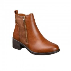 Botines de Tacón Mujer Zapp 680 Cuero