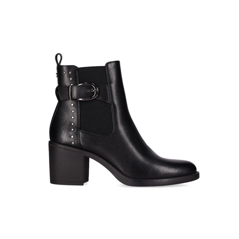 Botines de Tacón Mujer Chika10 Nihal 01 Negro