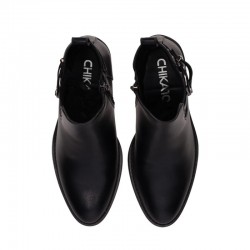 Botines de Tacón Mujer Chika10 Nihal 01 Negro