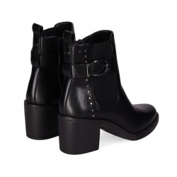 Botines de Tacón Mujer Chika10 Nihal 01 Negro