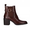Botines de Tacón Mujer Chika10 Nihal 01 Marron