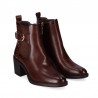 Botines de Tacón Mujer Chika10 Nihal 01 Marron