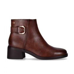 Botines de Tacón Mujer Chika10 Danki 04 Marron