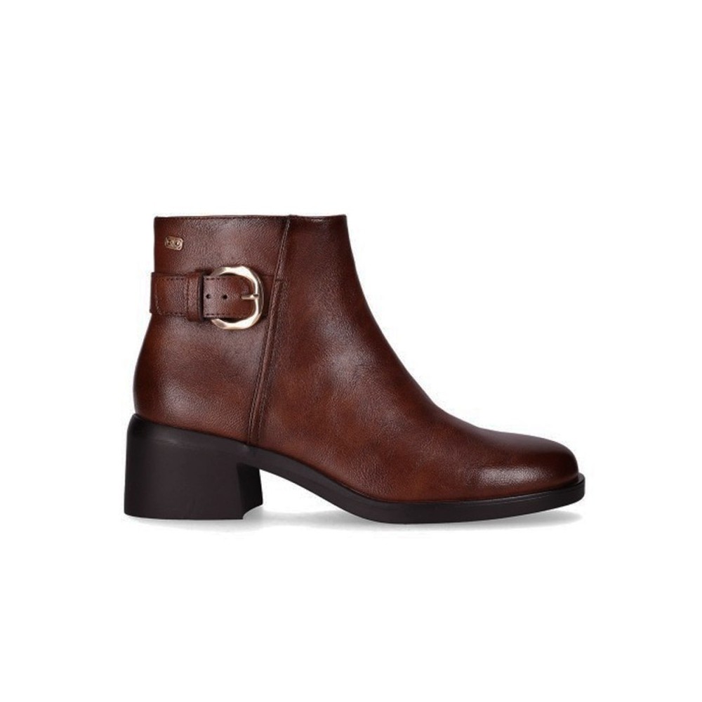 Botines de Tacón Mujer Chika10 Danki 04 Marron