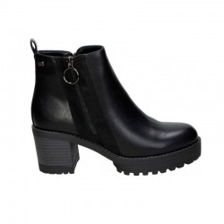 Botines de Tacón Mujer Chika10 Pilar 28 Negro