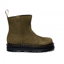 Botines Planos Mujer Dr. Martens Zebzag Verde