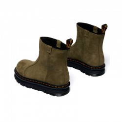 Botines Planos Mujer Dr. Martens Zebzag Verde