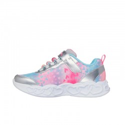 Sneakers Niña Skechers Infinite Heart Lights - Hearts Plata