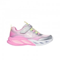 Sneakers Niña Skechers S-Lights: Cosmic Glow Plata