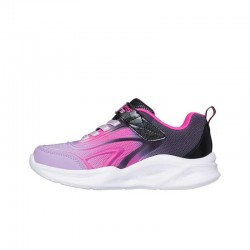 Sneakers Niña Skechers S-Lights: Sola Glow - Color Be Negro