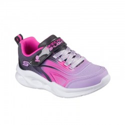 Sneakers Niña Skechers S-Lights: Sola Glow - Color Be Negro
