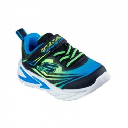 Sneakers Niño Skechers S Lights: Flex-Glow Ultra Negro