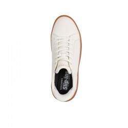 Sneakers Hombre Skechers Court Break-Double Vented Beig