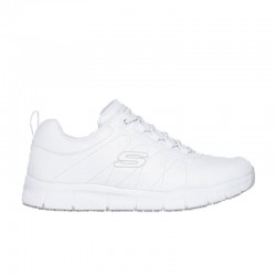 Sneakers Mujer Skechers Nampa Beja Blanco