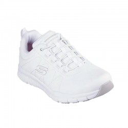 Sneakers Mujer Skechers Nampa Beja Blanco