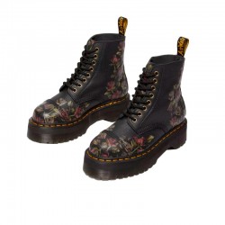 Botas Planas Mujer Dr. Martens Sinclair Negro-Negro