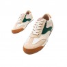 Sneakers Mujer Mustang Court Blanco-Verde