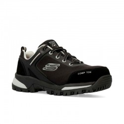 Zapatos de Segurid Hombre Skechers Gatlon - Strigax Negro-Gris
