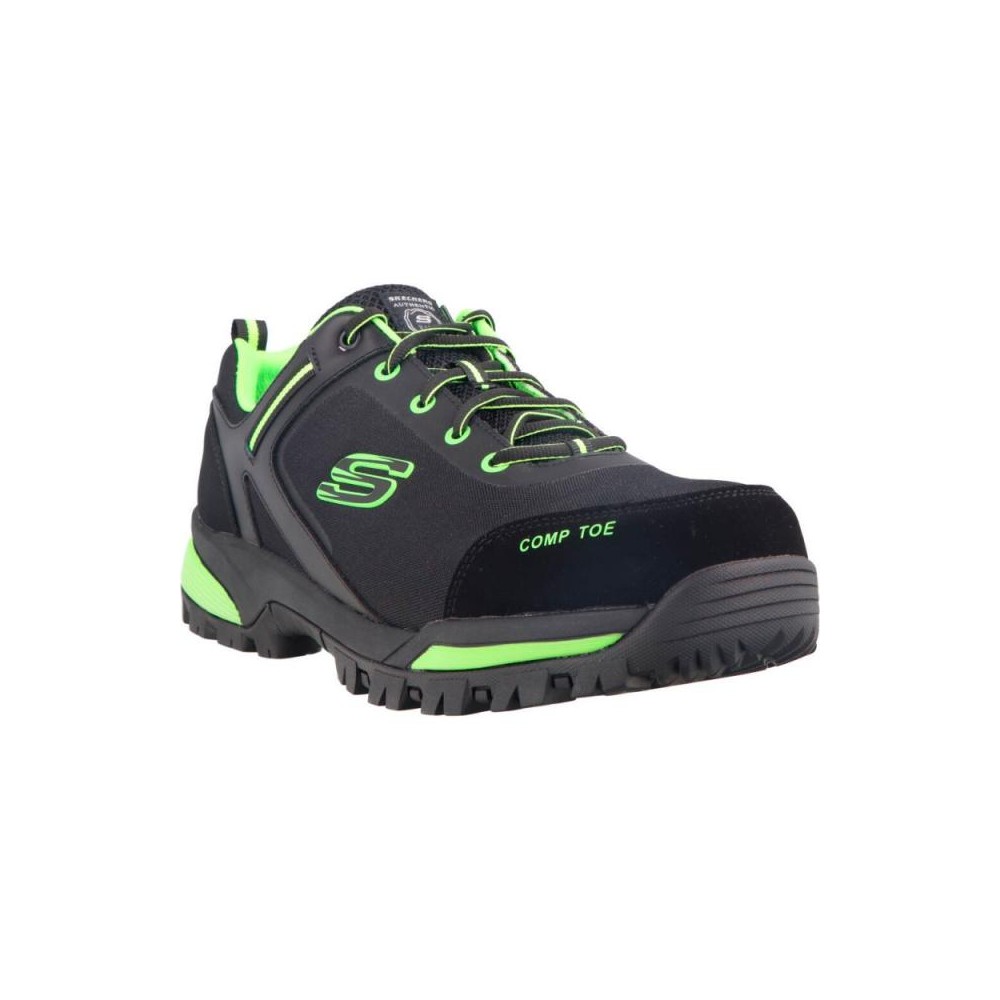 Zapatos de Segurid Hombre Skechers Gatlon - Strigax Negro