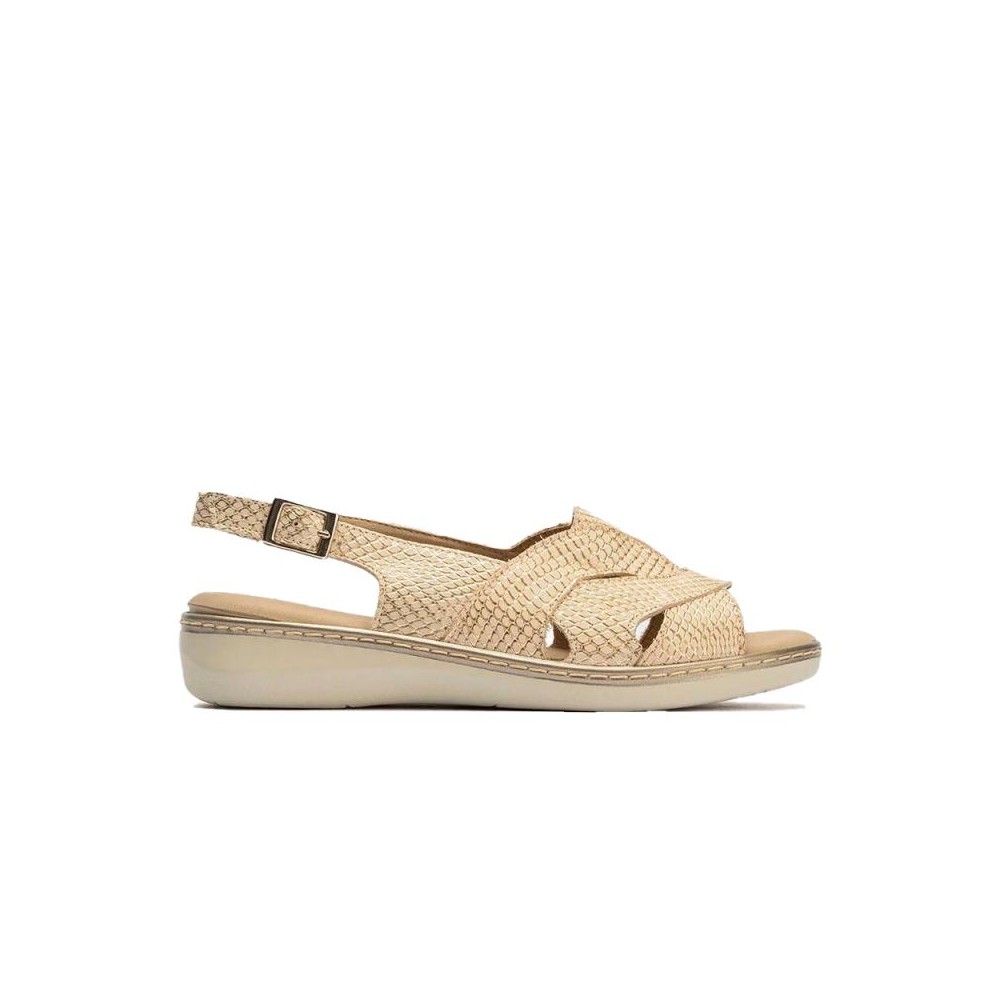 Sandalias Planas Mujer Pitillos 10301 Oro